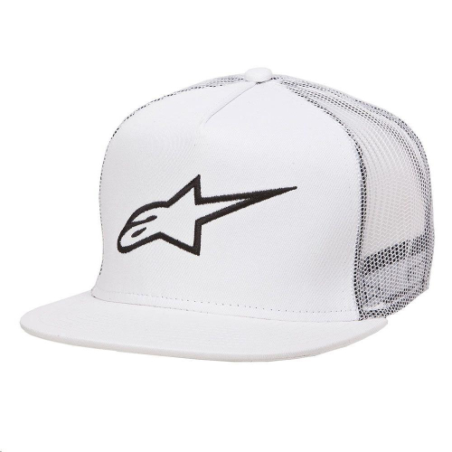 Alpinestars - Alpinestars Corp Trucker Hat - 10258100320OS - White - OSFM