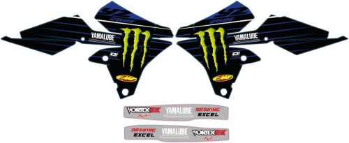 DCOR - DCOR 2020 Star Racing Yamaha Graphics Kit - 10-50-300