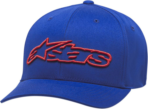 Alpinestars - Alpinestars Blaze Flexfit Hat - 1039810057230LX - Blue/Red - Sm-Md