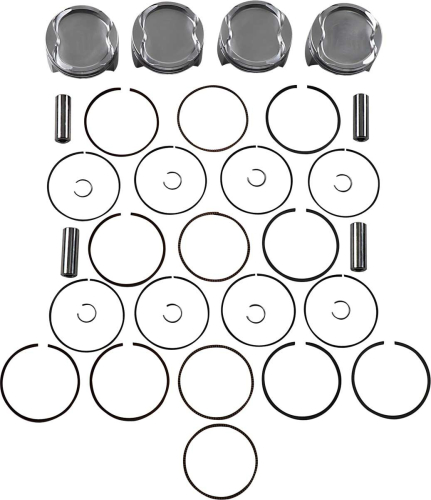 J.E. Pistons - J.E. Pistons FSR Piston - Standard Bore 81.00mm, 9.0:1 Compression - 300270