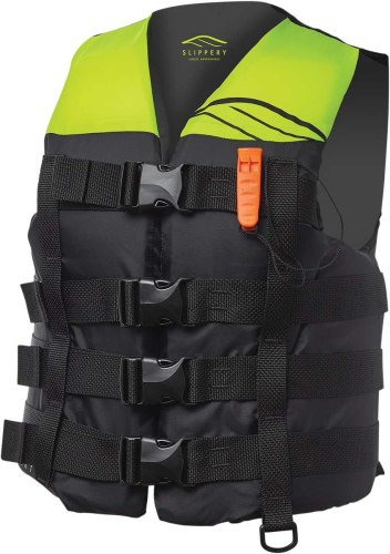 Slippery - Slippery Hydro Nylon Vest - 3240-0873 - Black/Yellow - Lg-XL