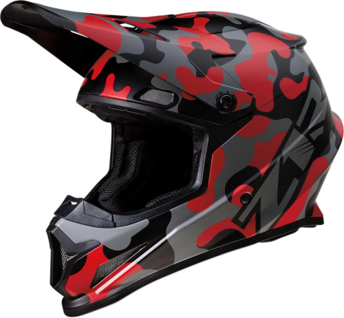 Z1R - Z1R Rise Camo Helmet - 0110-6081 - Camo/Red - Medium