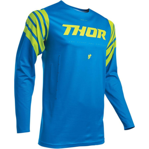 Thor - Thor Prime Pro Strut Jersey - 2910-5406 - Electric Blue/Acid - Small