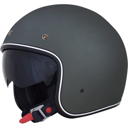 AFX - AFX FX-79 Vintage Solid Helmet - 0104-2395 - Frost Gray - 2XL