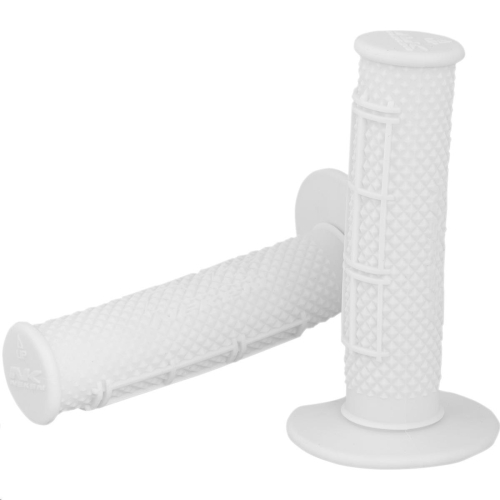 Neken - Neken Twist Throttle Diamond Grips - White - GRIP-WH-D