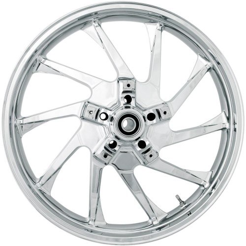 Coastal Moto - Coastal Moto Precision Cast Hurricane 3D Front Wheel - 21in. x 3.5in. - Chrome - 3D-HUR213CH-ABS