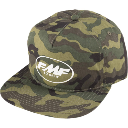 FMF Racing - FMF Racing Smooth Hat - SP9196915GRN - Green Camo - OSFA