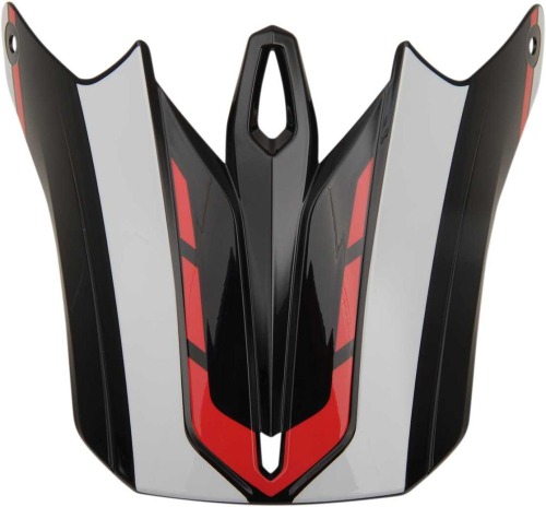 Z1R - Z1R Visor for F.I Helmets - Frank, Black/White/Red - 0132-1267