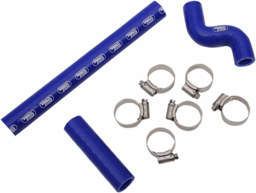 Moose Racing - Moose Racing Race Fit Radiator Hose Kit - 3 - Blue - 1902-1392