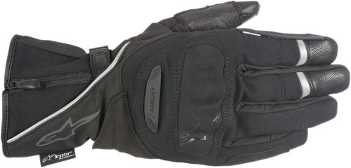 Alpinestars - Alpinestars Primer Drystar Leather Gloves - 3528418-10-2X - Black - 2XL