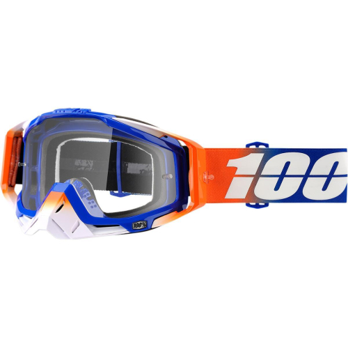 100% - 100% Racecraft Roxburry Goggles - 50100-221-02 - Roxburry / Purple / Clear Lens - OSFM