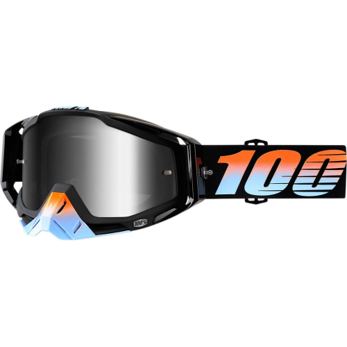 100% - 100% Racecraft Starlight Goggles - 50110-218-02 - Starlight/Black / Silver Lens - OSFM