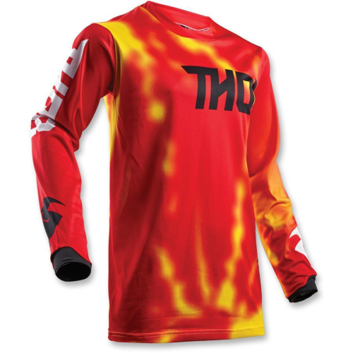 Thor - Thor Pulse Air Radiate Jersey - XF-2-2910-4404 - Red - Medium