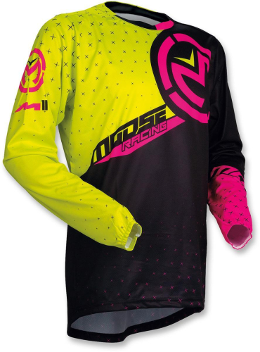 Moose Racing - Moose Racing M1 Jersey (2018) - 2910-4506 - Hi-Vis/Magenta - 3XL