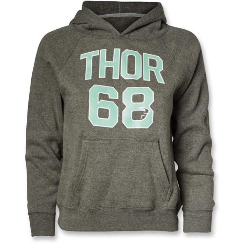 Thor - Thor Team Girls Youth Pullover Hoody - XF-2-3052-0437 - Nickel - Medium