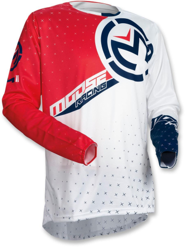 Moose Racing - Moose Racing M1 Jersey (2018) - 2910-4513 - Red/White/Blue - Small