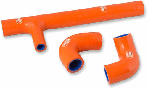 Moose Racing - Moose Racing Race Fit Radiator Hose Kit - 3 - Orange - 1902-1362