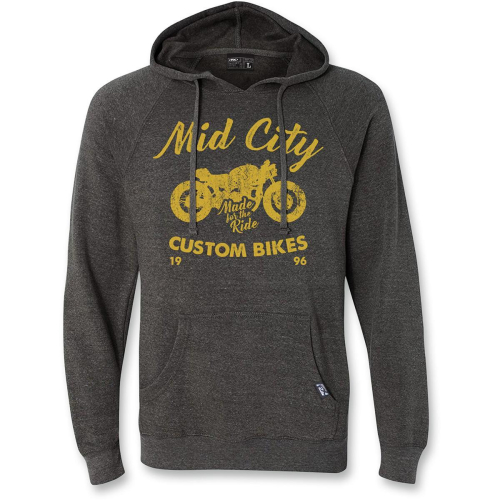 Factory Effex - Factory Effex Road N Gravel Premium Mid City Hoody  - 20-88822 - Charcoal - Medium