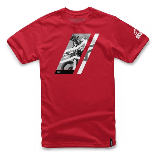 Alpinestars - Alpinestars Section Tee Shirt - 101772021-30-S - Red - Small