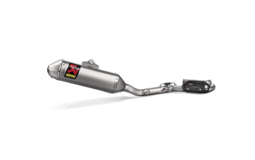 Akrapovic - Akrapovic Evolution Line Full System Exhaust - Titanium Muffler with Spark Arrester - S-K2MET9-BNTA