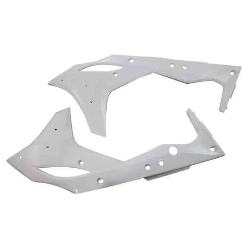 Cycra - Cycra Powerflow Intake Radiator Shrouds - White - 1CYC-1868-42