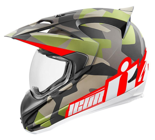 Icon - Icon Variant Deployed Helmet - XF-2-0101-9166 - Camo - Medium