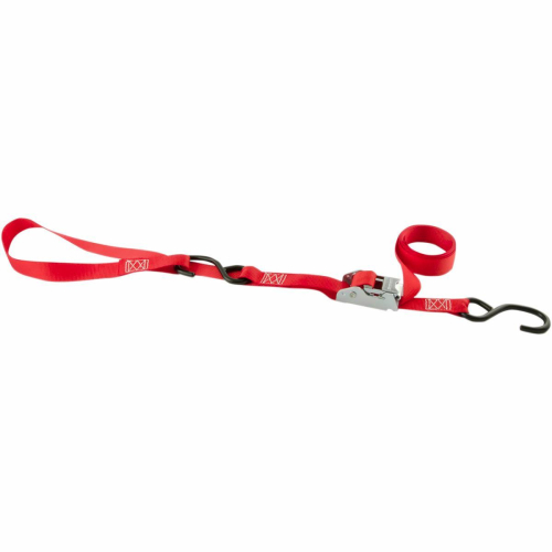 Erickson - Erickson 1in. x 6ft. Tie-Downs with Over-Center Style Buckles - Red - 05729