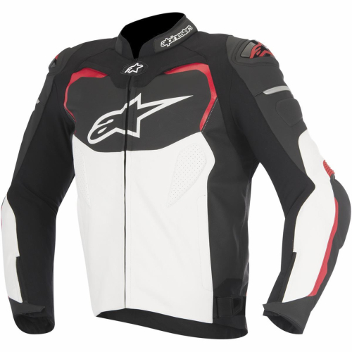 Alpinestars - Alpinestars GP Pro Leather Jacket - 310501612354 - Black/White/Red - 44