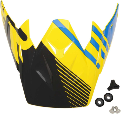 Z1R - Z1R Visor for Roost SE Helmet - Black/Yellow/Blue - 0132-0911