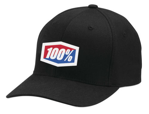 100% - 100% Flexfit Hat - 2003700117 - Black - Sm-Md