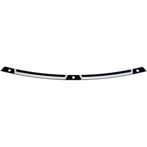 Klock Werks - Klock Werks FLW Flare Series Windshield Trim - Black Contrast - KW05010360