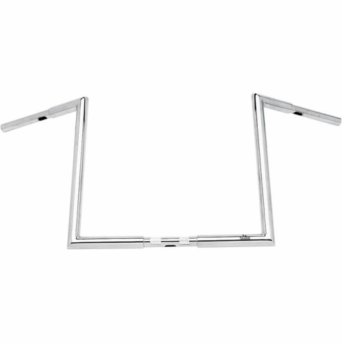 LA Choppers - LA Choppers 1-1/4in. Mutha Z-Bar Style Handlebar - 18in. - Chrome - LA-7302-18