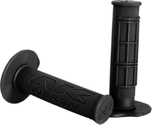 Neken - Neken Twist Throttle Half Waffle Grips - Black - GRIP-BK