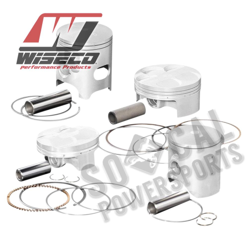 Wiseco - Wiseco Piston Kit - 4.00mm Oversize to 85.87mm - 2432M08200