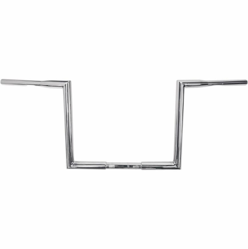 LA Choppers - LA Choppers 1-1/4in. Slim Mutha Z-Bar Style Handlebar - 16in. - Chrome - LA-7302-16S