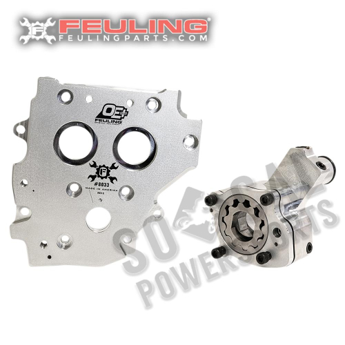 Feuling - Feuling OE+ Oil Pump/Cam Plate Kit for Gear or Chain Drive - 7084