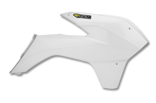 Cycra - Cycra Powerflow Intake Radiator Shrouds - White - 1899-42