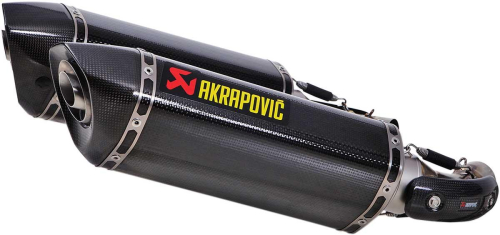 Akrapovic - Akrapovic Slip-On Line Dual Exhaust - Carbon Fiber Mufflers - S-D10SO7-HZC