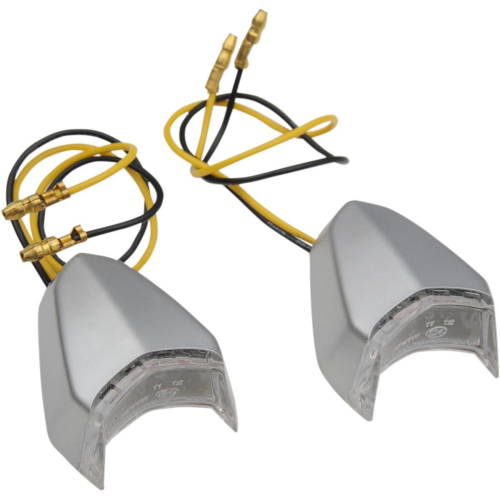 Competition Werkes - Competition Werkes LED Hooked Marker Lights -  1 1/2in. X 1 1/2in. - Silver Satin - MPH-125S