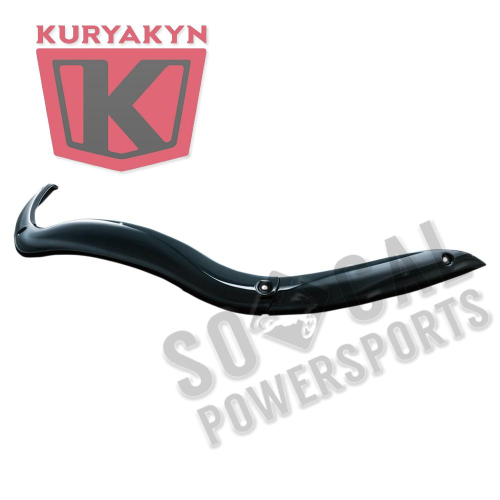 Kuryakyn - Kuryakyn 3-Piece Windshield Trim - Black - 1309