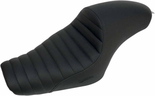 Saddlemen - Saddlemen Americano Cafe Seat - Classic - Pleated - Black - 807-03-0934