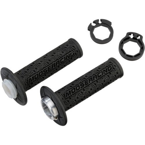 Moose Racing - Moose Racing Lock-On Grips - B34MRB-LM