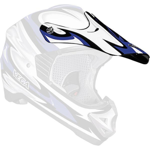 Z1R - Z1R Visor for Youth Roost Volt Helmet - Blue - 0132-0590