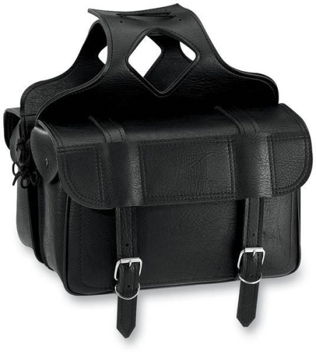 All American Rider - All American Rider Flap-Over Saddlebag - 16.5in.L x 6in.W x 11in.H - 3020