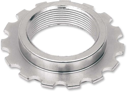 Drag Specialties - Drag Specialties Steering Stem Bearing Adjusting Nut - Zinc - 71349-SC1