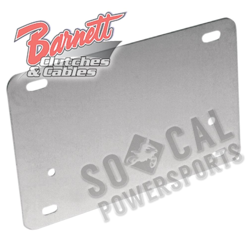 Barnett - Barnett License Backing Plate - 709-80-71012