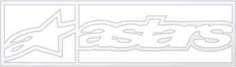 Alpinestars - Alpinestars DOS Sticker - White - 1010-97000-20