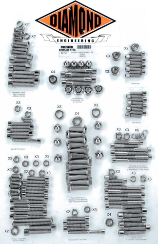 Diamond Engineering - Diamond Engineering OEM Style Polished Stainless Steel Custom Transformation Kit - DE6005P