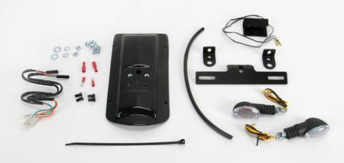 Targa - Targa Tail Kit - Black/Clear - 22-155-L