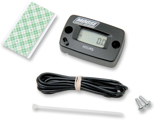 Moose Racing - Moose Racing Hour Meter with Tachometer - HR-8061M